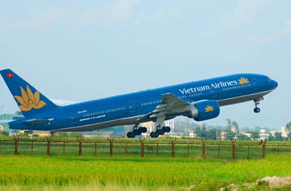 Đại lý vé máy bay Vietnam Airlines tại Bình Dương